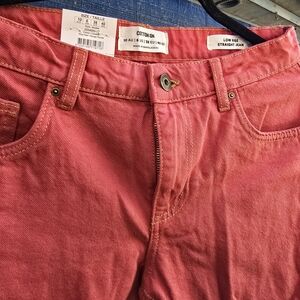 Cotton On Vibrant Red Jeans